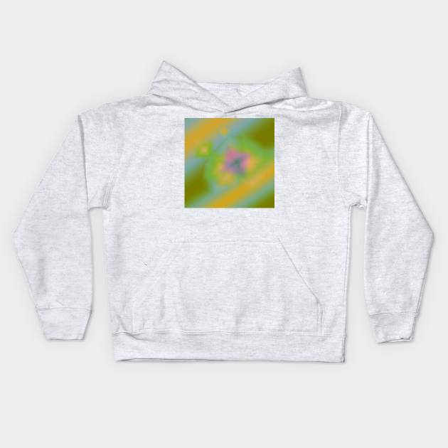 multicolored abstract texture art Kids Hoodie by Artistic_st